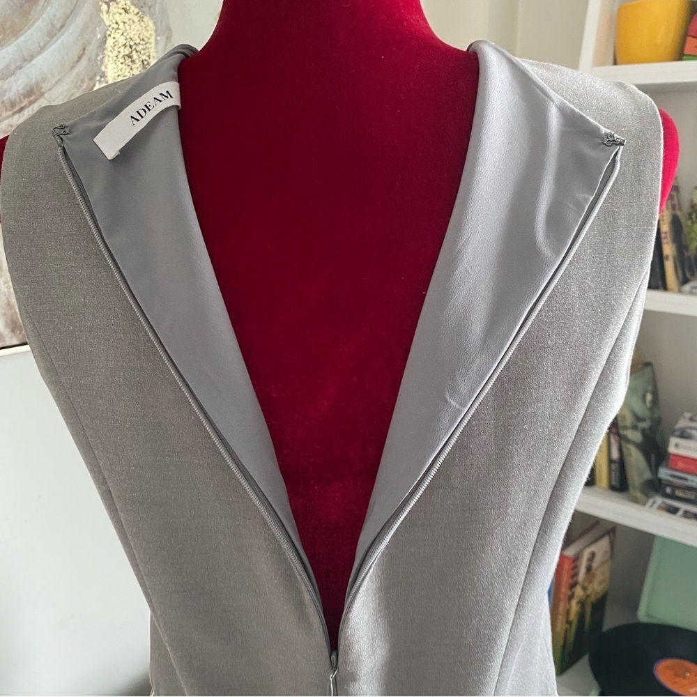 ADEAM GRAY RUNWAY CASCADE TUNIC TOP - Picture 11 of 16